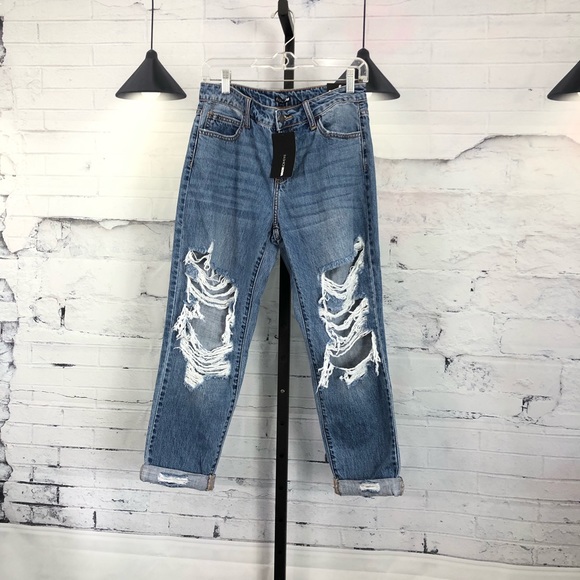 Fashion Nova Jax’s Jeans High Waisted  NWT 204 - Picture 2 of 8